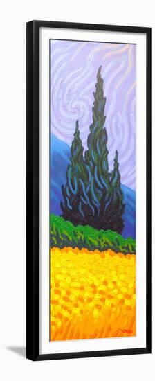 Homage to Van Gogh 2-John Nolan-Framed Premium Giclee Print