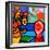 Homage to Van Gogh 3-John Nolan-Framed Giclee Print