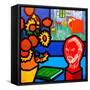 Homage to Van Gogh 3-John Nolan-Framed Stretched Canvas