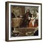 Homage to Velazquez for Count of Santiesteban, 1692-1700-Luca Giordano-Framed Giclee Print