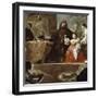 Homage to Velazquez for Count of Santiesteban, 1692-1700-Luca Giordano-Framed Giclee Print