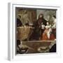 Homage to Velazquez for Count of Santiesteban, 1692-1700-Luca Giordano-Framed Giclee Print
