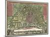 Homann Erben’s Accurate Map of Amsterdam 1727-Vintage Lavoie-Mounted Giclee Print