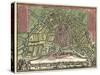 Homann Erben’s Accurate Map of Amsterdam 1727-Vintage Lavoie-Stretched Canvas