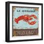 Homard-Bruno Pozzo-Framed Art Print