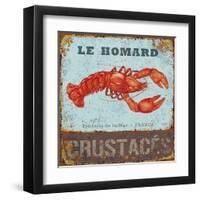 Homard-Bruno Pozzo-Framed Art Print