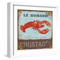 Homard-Bruno Pozzo-Framed Art Print