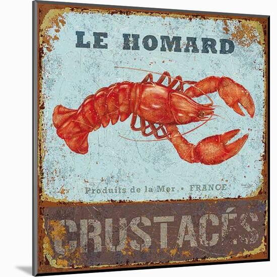 Homard-Bruno Pozzo-Mounted Art Print