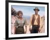 HOMBRE, 1967 directed by MARTIN RITT Diane Cilento and Paul Newman (photo)-null-Framed Photo