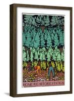 Home Afforestation-Keith Henderson-Framed Giclee Print