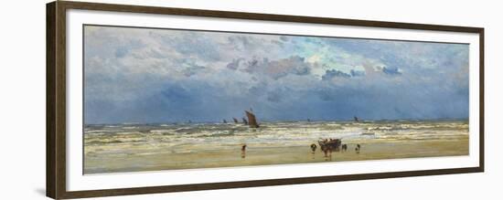 Home Again, c.1880-William Lionel Wyllie-Framed Premium Giclee Print