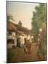 Home Along (Dashpers Lane, Brixham, Devon)-J. Cooke-Mounted Premium Giclee Print