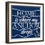 Home Anchor-Kimberly Allen-Framed Art Print