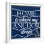 Home Anchor-Kimberly Allen-Framed Art Print