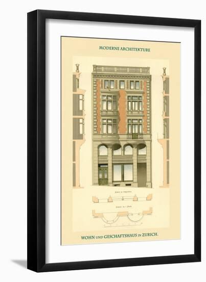 Home and Business - Zurich-H. Ernst-Framed Art Print