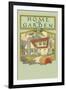 Home and Garden Magazine Cover-null-Framed Art Print