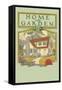 Home and Garden Magazine Cover-null-Framed Stretched Canvas
