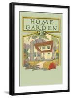 Home and Garden Magazine Cover-null-Framed Art Print