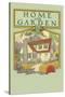 Home and Garden Magazine Cover-null-Stretched Canvas