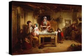 Home and the Homeless, 1856-Thomas Faed-Stretched Canvas