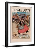 Home Arts: to Market-Mary Wright Jones-Framed Art Print