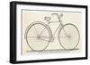 Home Assembly Model Safety Bicycle-null-Framed Art Print