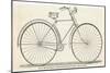 Home Assembly Model Safety Bicycle-null-Mounted Art Print