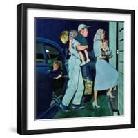 "Home at Last", September 1, 1951-George Hughes-Framed Premium Giclee Print