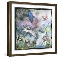 Home before Dark-Wyanne-Framed Giclee Print