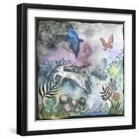 Home before Dark-Wyanne-Framed Giclee Print