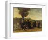 Home Coming Form the Conference (Le Retour De La Conférence), 1863-Gustave Courbet-Framed Giclee Print