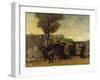 Home Coming Form the Conference (Le Retour De La Conférence), 1863-Gustave Courbet-Framed Giclee Print