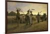 Home-Coming of the Harvesters, 1885-Niels Fr Schiottz-Jensen-Framed Giclee Print