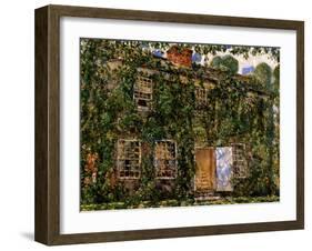 Home Cottage, East Hampton, C.1916-Childe Hassam-Framed Giclee Print