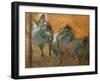 Home dancers (detail). Around 1900-1905. Oil on canvas.-Edgar Degas-Framed Giclee Print