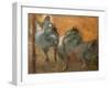 Home dancers (detail). Around 1900-1905. Oil on canvas.-Edgar Degas-Framed Giclee Print