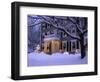 Home Decorated For Christmas, Reading, Massachusetts, USA-Lisa S. Engelbrecht-Framed Photographic Print