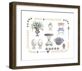 Home Decoration II-Alie Kruse-Kolk-Framed Art Print