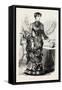 Home Dinner Toilette, Fashion, 1882-null-Framed Stretched Canvas