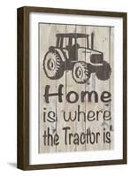 Home & Farm II-Alonzo Saunders-Framed Art Print