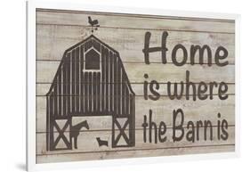 Home & Farm III-Alonzo Saunders-Framed Art Print