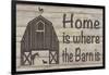 Home & Farm III-Alonzo Saunders-Framed Art Print