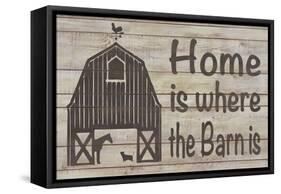 Home & Farm III-Alonzo Saunders-Framed Stretched Canvas