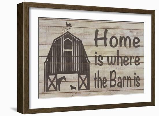 Home & Farm III-Alonzo Saunders-Framed Art Print