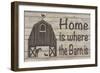 Home & Farm III-Alonzo Saunders-Framed Art Print