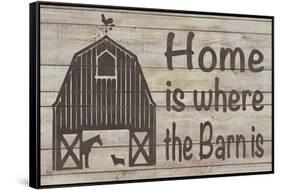 Home & Farm III-Alonzo Saunders-Framed Stretched Canvas