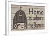 Home & Farm III-Alonzo Saunders-Framed Art Print