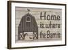 Home & Farm III-Alonzo Saunders-Framed Art Print