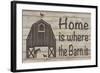 Home & Farm III-Alonzo Saunders-Framed Art Print