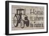 Home & Farm IV-Alonzo Saunders-Framed Art Print
